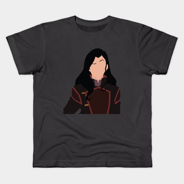 Avatar The Legend of Korra Asami minimalist Kids T-Shirt by basitkhan